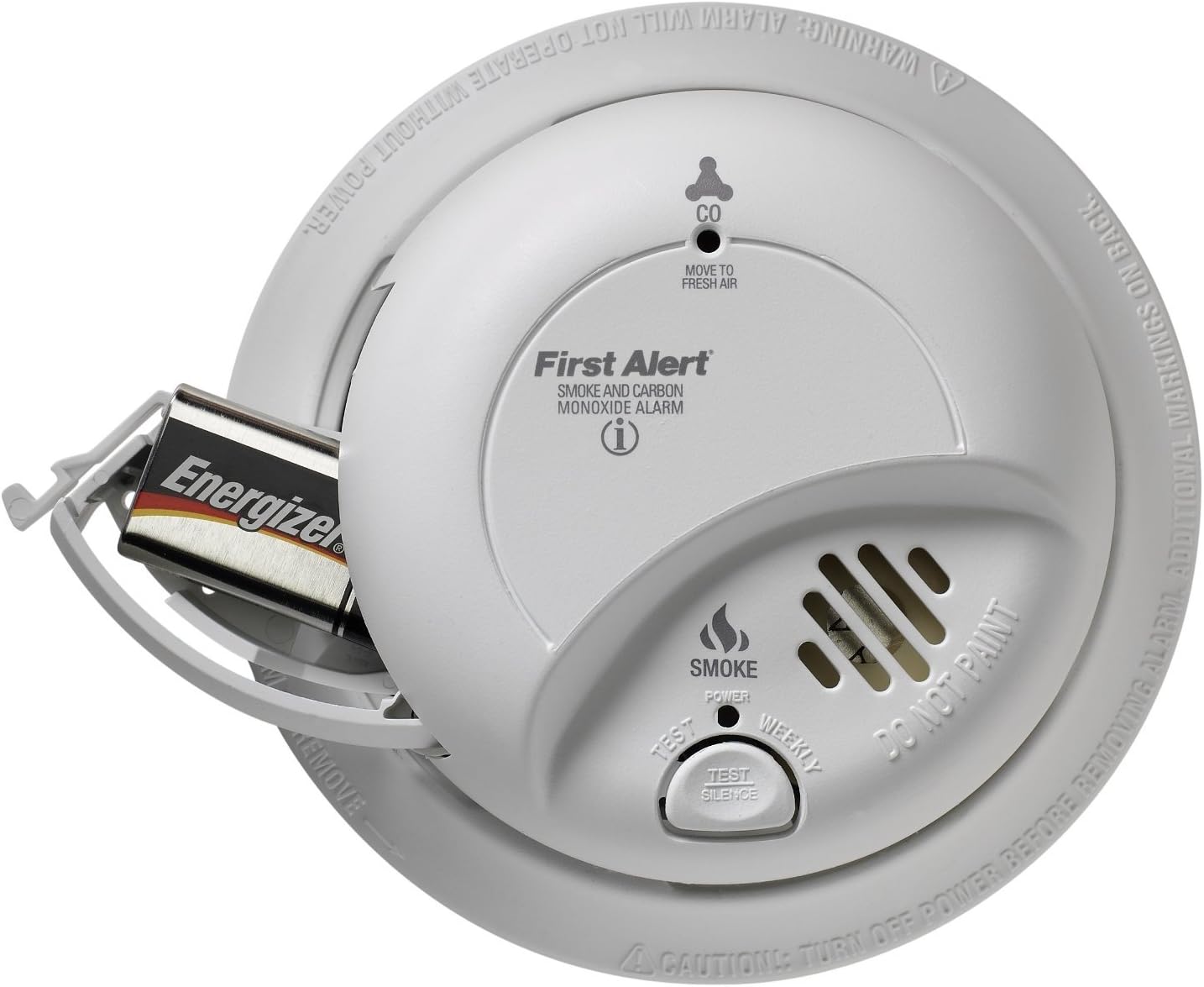 First Alert SC9120BA Hardwire Combination Carbon Monoxide and Smoke Alarm